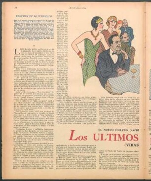Los últimos rosales : El nuevo folletín nacional de Mundo Argentino