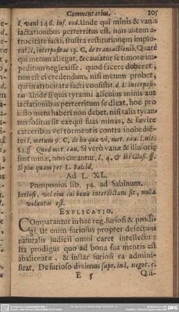 Ad L.XL. Pomponius lib. 34. ad Sabinum