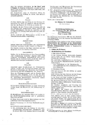 Durchführungsbestimmung zur Anweisung über die Abschluß- und Reifeprüfung : 8/66 vom 5. Januar 1966 ; [Verfügungen]