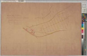 Hülscheid (Schalksmühle) - Heedfeld (Schalksmühle) Flugplatz Lageplan und Längenprofil 1932 1 : 500 64 x 97 Pause Oberpräsidium Münster Nr. 4532