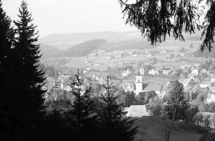Gesamtansicht des Ortes Lenzkirch