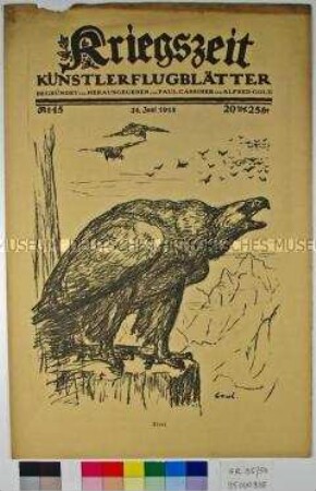 Kriegszeit (Nr. 45 der Folge Künstlerflugblätter)