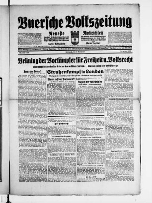 Buersche Volkszeitung. 1922-1933