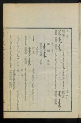 Enduri i hacin. ilaci = 神類 第三