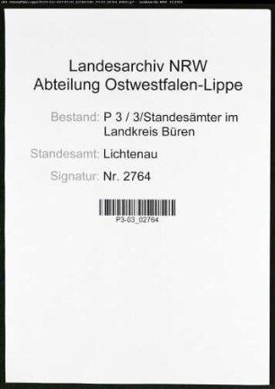 Namensverzeichnis Lichtenau, Todesfälle