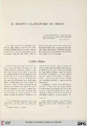 19: Il rilievo gladiatorio di Chieti