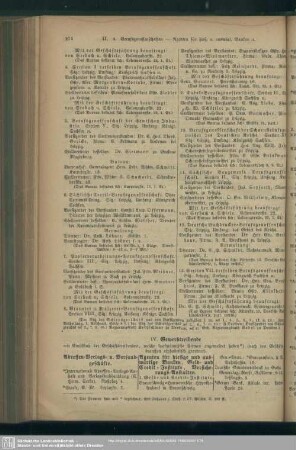 IV. Berufsklassen und Gewerbebetriebe : IV. Gewerbtreibende