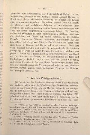 3. Aus den Filialgemeinden.