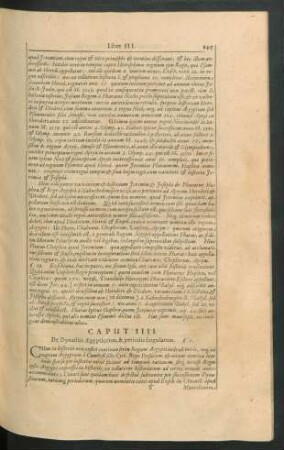 Caput IIII. De Dynastiis Aegyptiorum, & periodis singularum.
