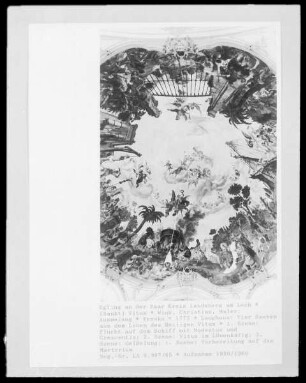 Szenen aus dem Leben des Heiligen Vitus — Wunder und Martyrium des Heiligen Vitus