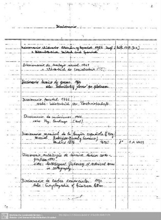 Diccionario