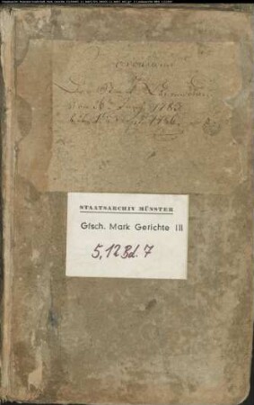 Belege zum Hypothekenbuch ("Scrinium") der Stadt Lüdenscheid Bd. 7