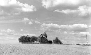 Bad Lausick-Ballendorf. Blick zum Mühlenanwesen