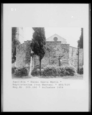 Santa Maria Assunta — Baptisterium