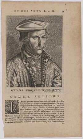 Bildnis des Gemma Phrisivs