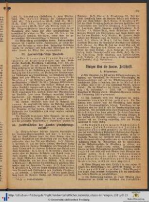 Einiges über die Landw. Zeitschrift.