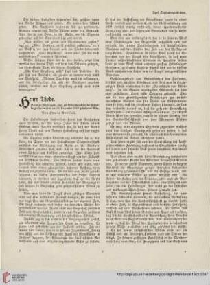 31: Henry Thode : verkürzte Wiedergabe einer zur Gedächtnisfeier der Heidelberger Universität am 13. Dezember 1920 gehaltenen Rede