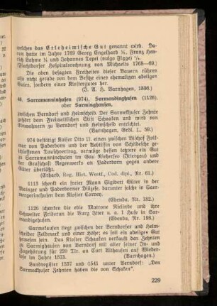 46. Sarramanninhusen (974), Sarmadinghusen (1126), oder Sarminghausen,
