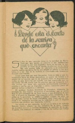 ¿Dónde está el secreto de la sonrisa que encanta?