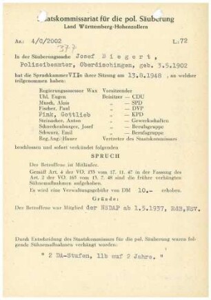 Biegert, Josef