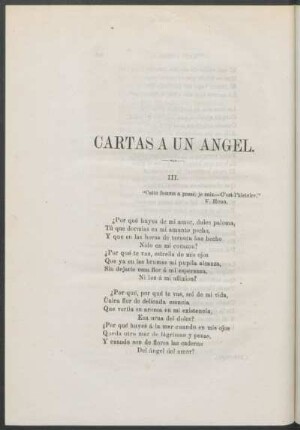 Cartas á un ángel.