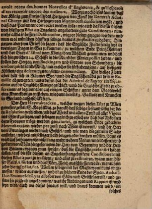 Fernere extraordinar Relation, Haag vom 27. Julii 1673