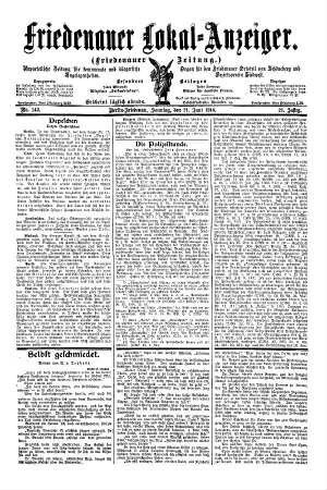 Nr. 142, 21.06.1914