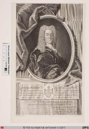 Bildnis Georg Melchior Ludolf (1712 von)
