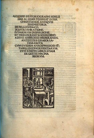 Historia de bello Iudaico