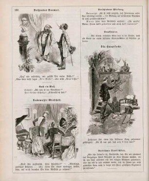 "Beißendes Bonmot" "Unbewußte Grobheit" "Die Hauptsache"