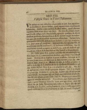 Meditatio VIII.