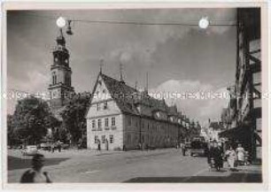 Celle, Stadtkirche St. Marien und Rathaus