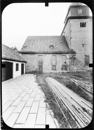 Frießnitz (Harth-Pöllnitz-Frießnitz). Pfarrkirche. Ansicht von Süden