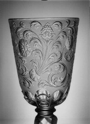 Deckelpokal (mit Akanthusranken) aus Schloß Moritzburg