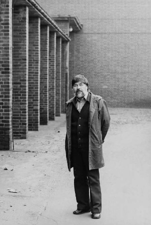 Der Regisseur Ralf Kirsten in den Spielfilmstudios der DEFA in Potsdam-Babelsberg