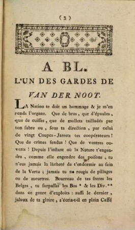 La Monstrueuse Chimère Des Belges : Ou secrettes anecdotes sur la révolution des Pays-Bas Autrichiens