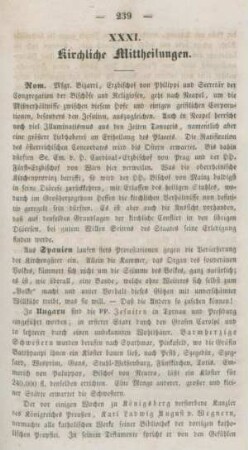 239-240 Kirchliche Mittheilungen