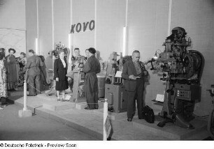 Maschinen der tschechoslowakischen Sektion auf der Leipziger Herbstmesse 1954