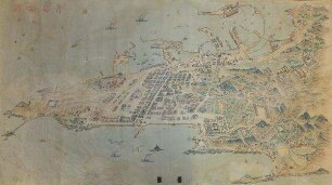 Malerei, Stadtansicht von Qingdao