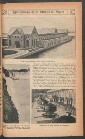 Aprovechamiento de las cataratas del Niágara