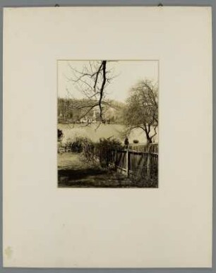 Blick auf die Episkopalkirche St. John in Cold Spring Harbor, Long Island