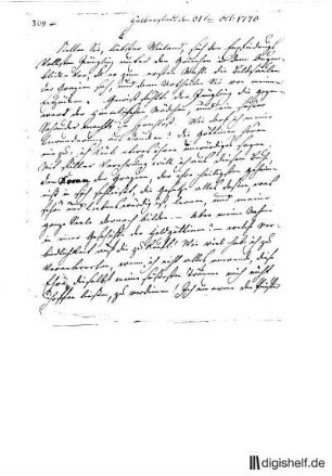 308: Brief von Johann Georg Jacobi an Christoph Martin Wieland