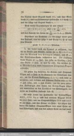 §. 9. Die Last einer hölzernen Bogen-Brücke