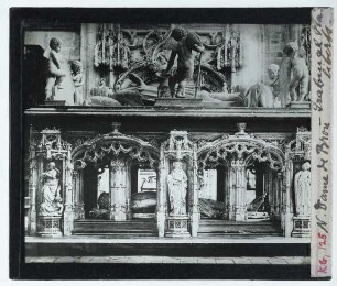 Brou, Klosterkirche St. Nicolas de Tolentin,Brou, Kloster St. Nicolas de Tolentino : Grabmal Philiberts des Schönen