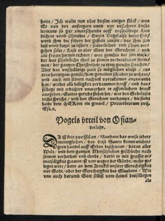 Vogels urteil von Osiandri lehr.
