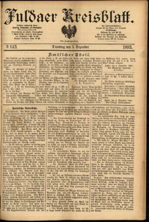 Ausgabe vom Dienstag, den 05. Dezember 1893.