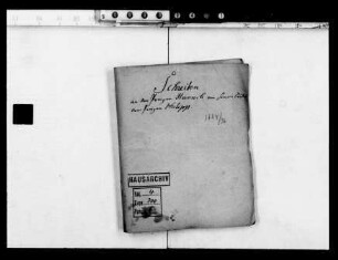 Briefe des Landgrafen Philipp an seinen Bruder Landgraf Heinrich (33 Briefe)