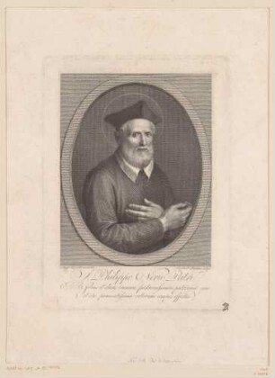 Bildnis Neri, Filippo (1515-1595), Theologe