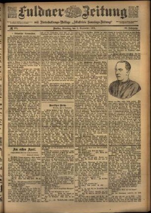 Ausgabe vom Dienstag, den 03. September 1901.