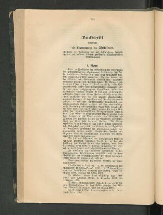 Denkschrift betreffend die Verwendung des Afrikafonds.